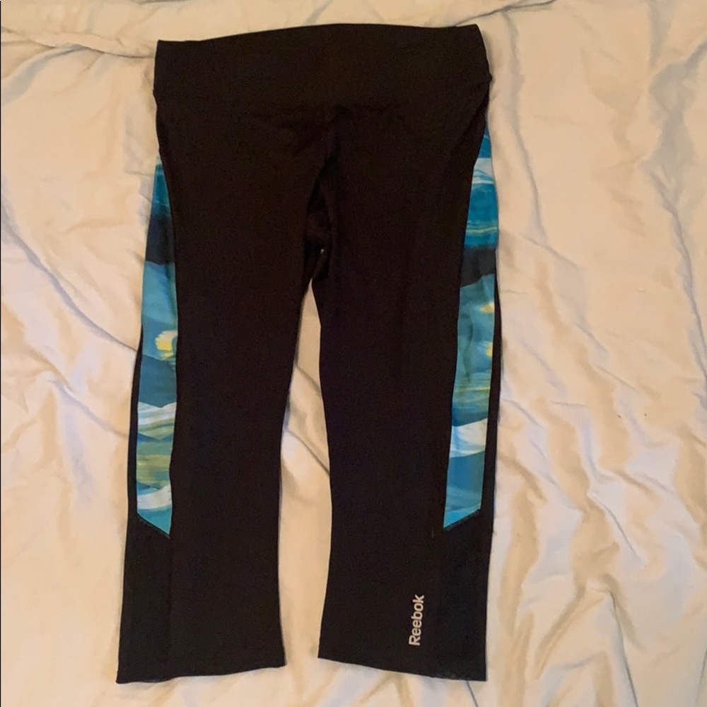 Reebok capris! Very cute style!